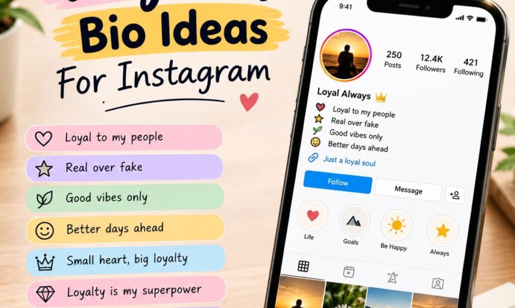 🎨Loyalty Bio Ideas For Instagram ❤️
