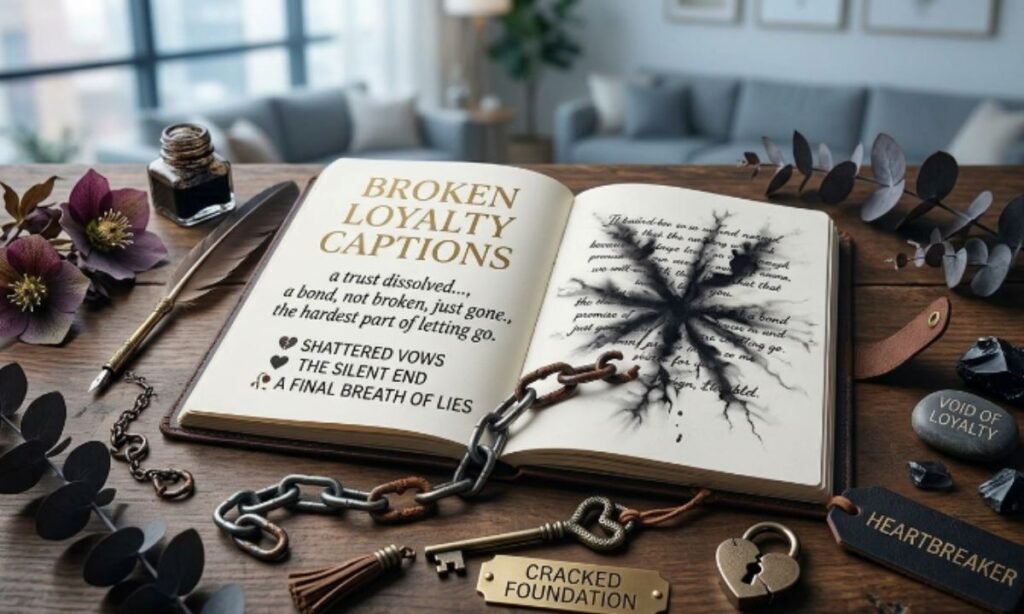 💔 Broken Loyalty Captions For Instagram