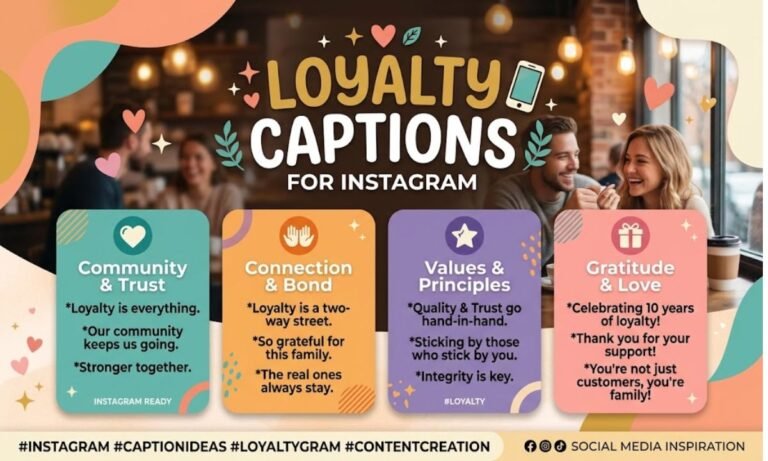 Loyalty Captions for Instagram